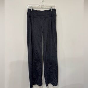 prAna Julia Pant Tall Inseam Charcoal Heather Yoga Pants Flare Size S